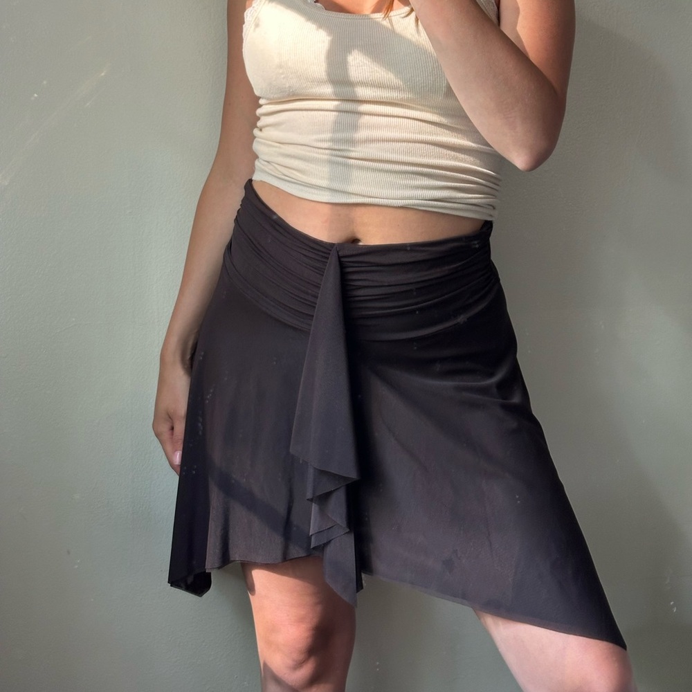 Brown skirt